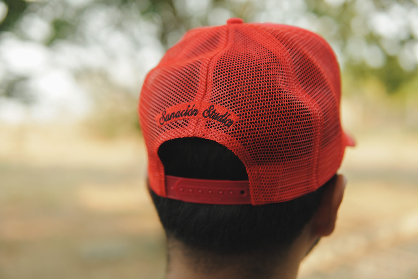 RED DIAMOND TRUCKER HAT