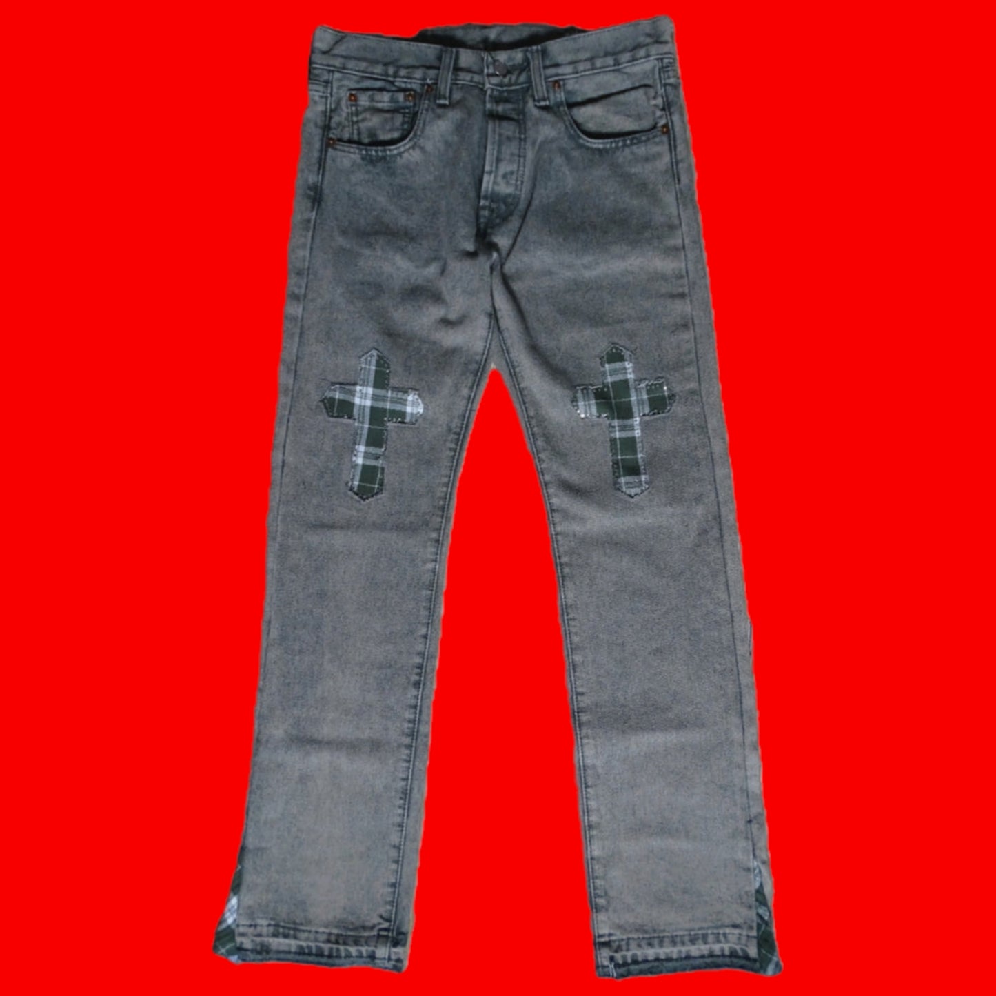 BLESSED DEMIN FLARE JEANS 1 OF 1