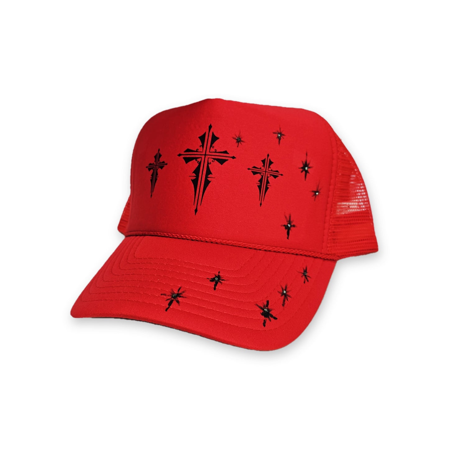 RED DIAMOND TRUCKER HAT