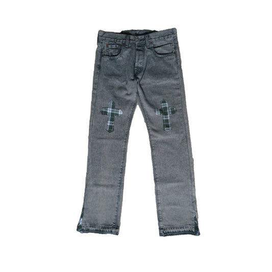 BLESSED DEMIN FLARE JEANS 1 OF 1